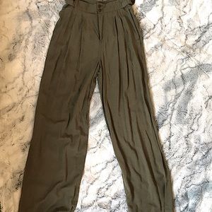 Urban Outfitters Sage Green Trousers